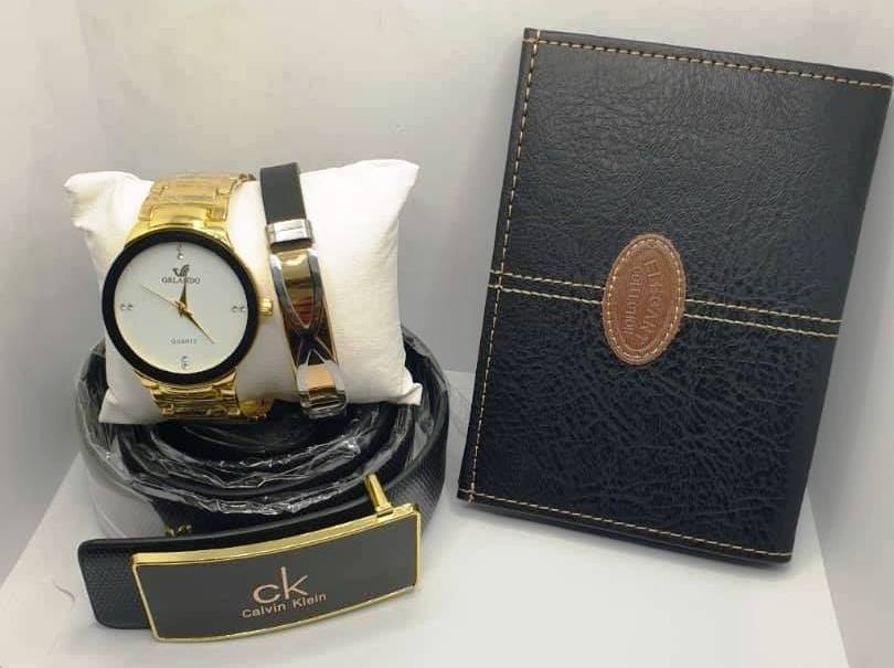 Ceinture, Porte Feuille, Bracelet et Montre — photo 6