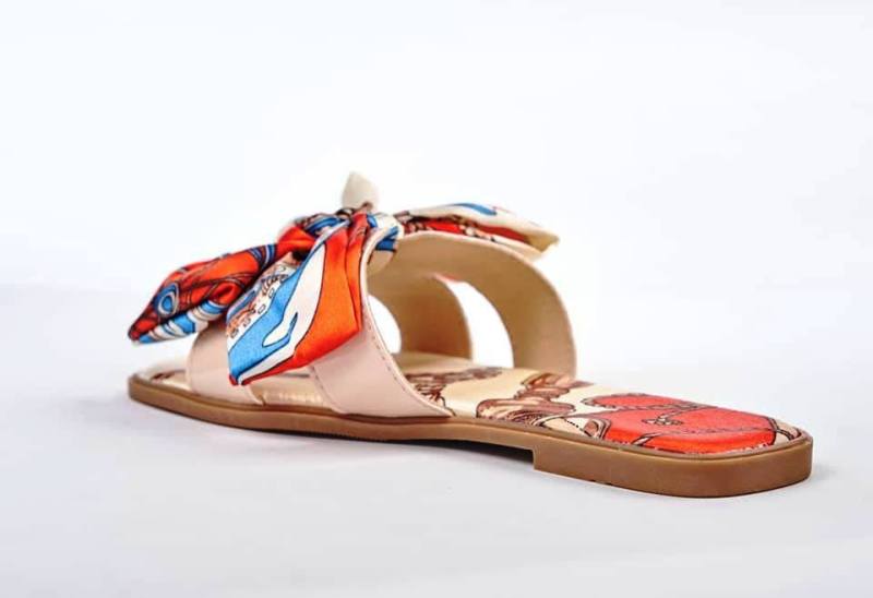 Sandales Plates En Soie — photo 20