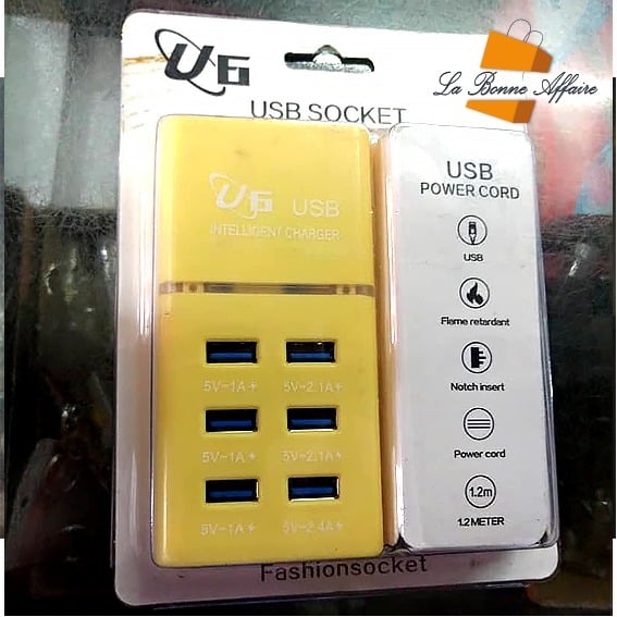 Multiprise USB 6 Trous
