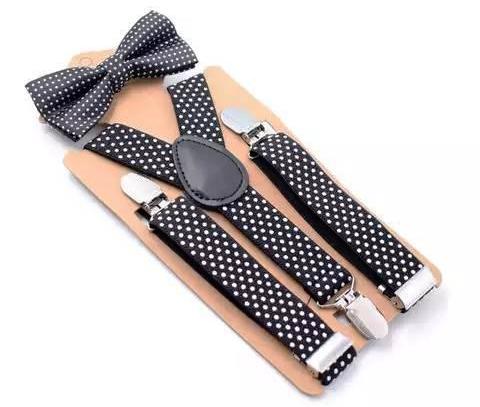 Mini Bretelles Avec Clips et Nœuds Papillon — photo 4