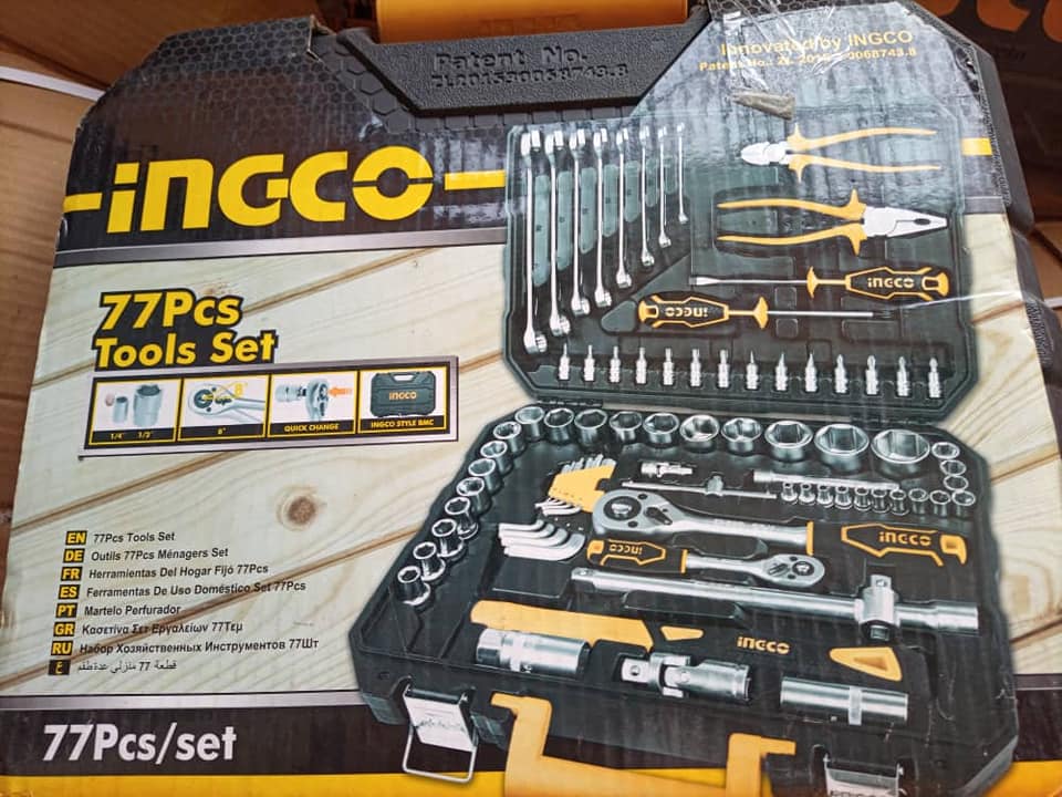 Boîte à Outils INGCO 77 Pièces — photo 2