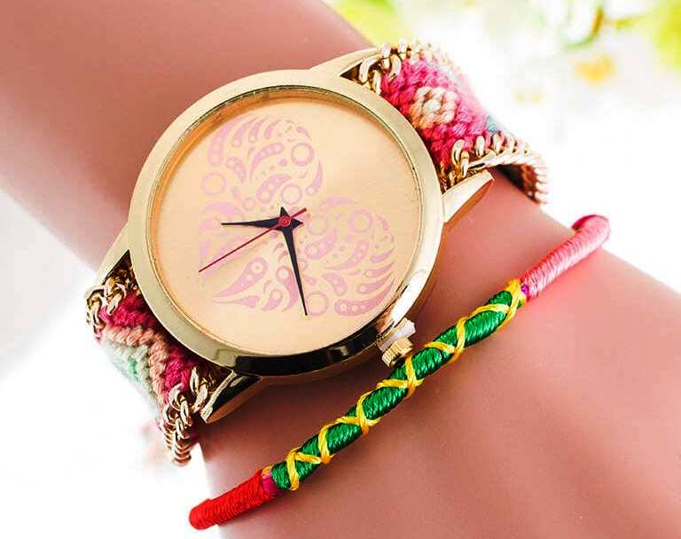 Bracelet-Montre Tressé — photo 3