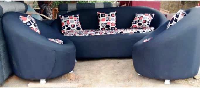 Fauteuil de 5 Places en Tissu — photo 4