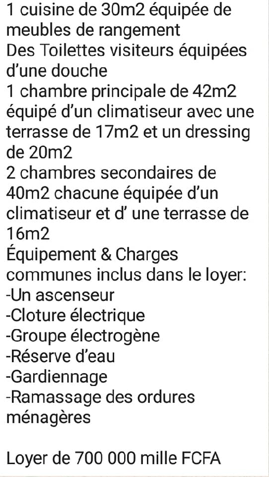 Appartement de 4 Pièces de Hauts Standings — photo 20