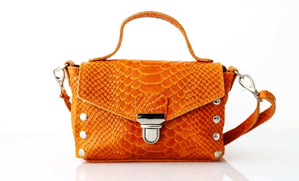 Mini Sac Croco Cartable — photo 5