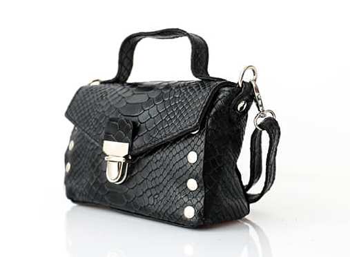 Mini Sac Croco Cartable — photo 8