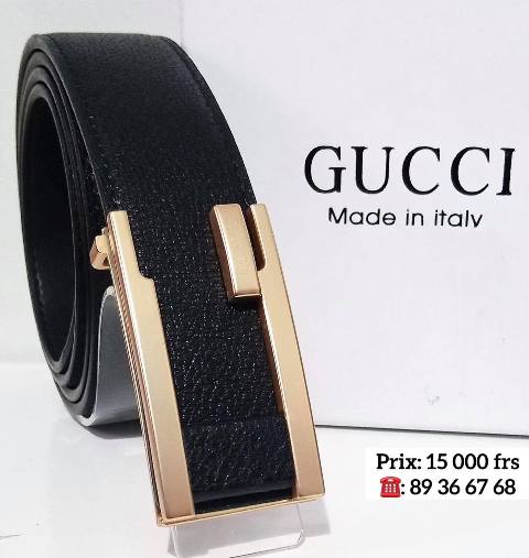 Ceinture En Cuir Véritable — photo 2