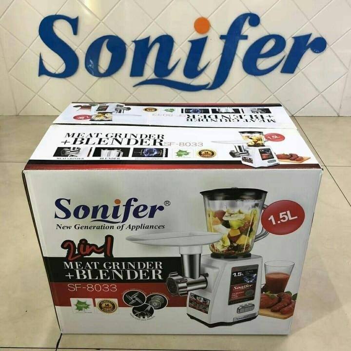 SONIFER 2 en 1 Hachoir à viande et mixeur — photo 2