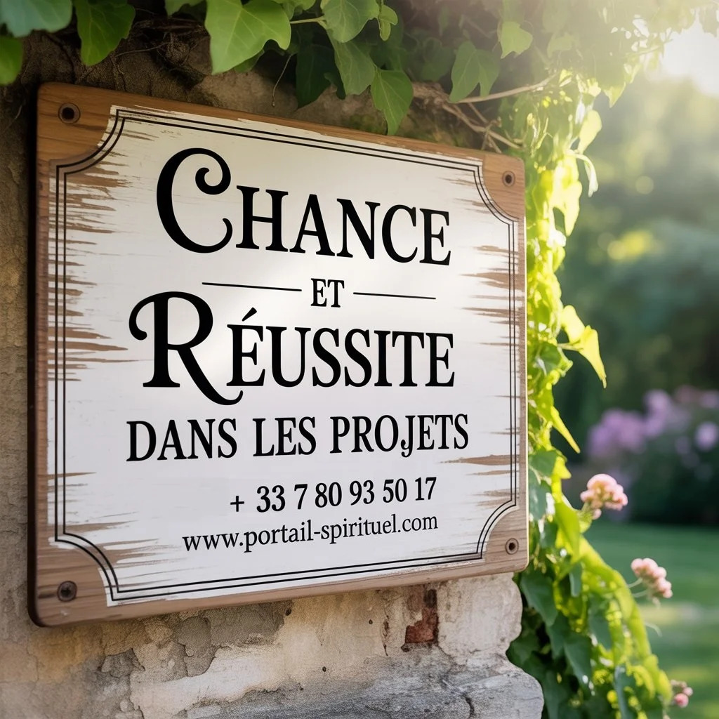 Chance et Réussite dans les Projets : Comment le Portail Spirituel Peut Changer Votre Destin Tél : +33 7 80 93 50 17