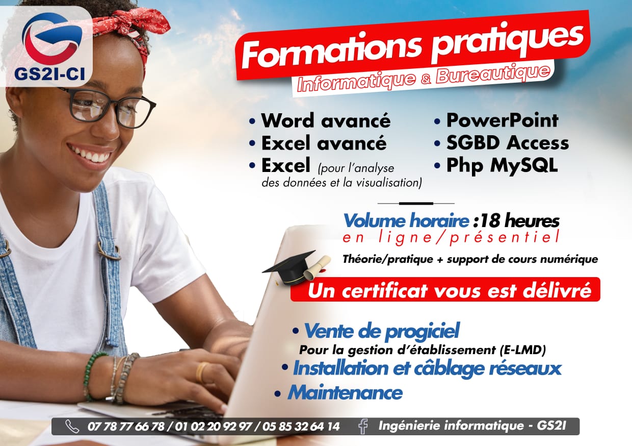 FORMATION INFORMATIQUE