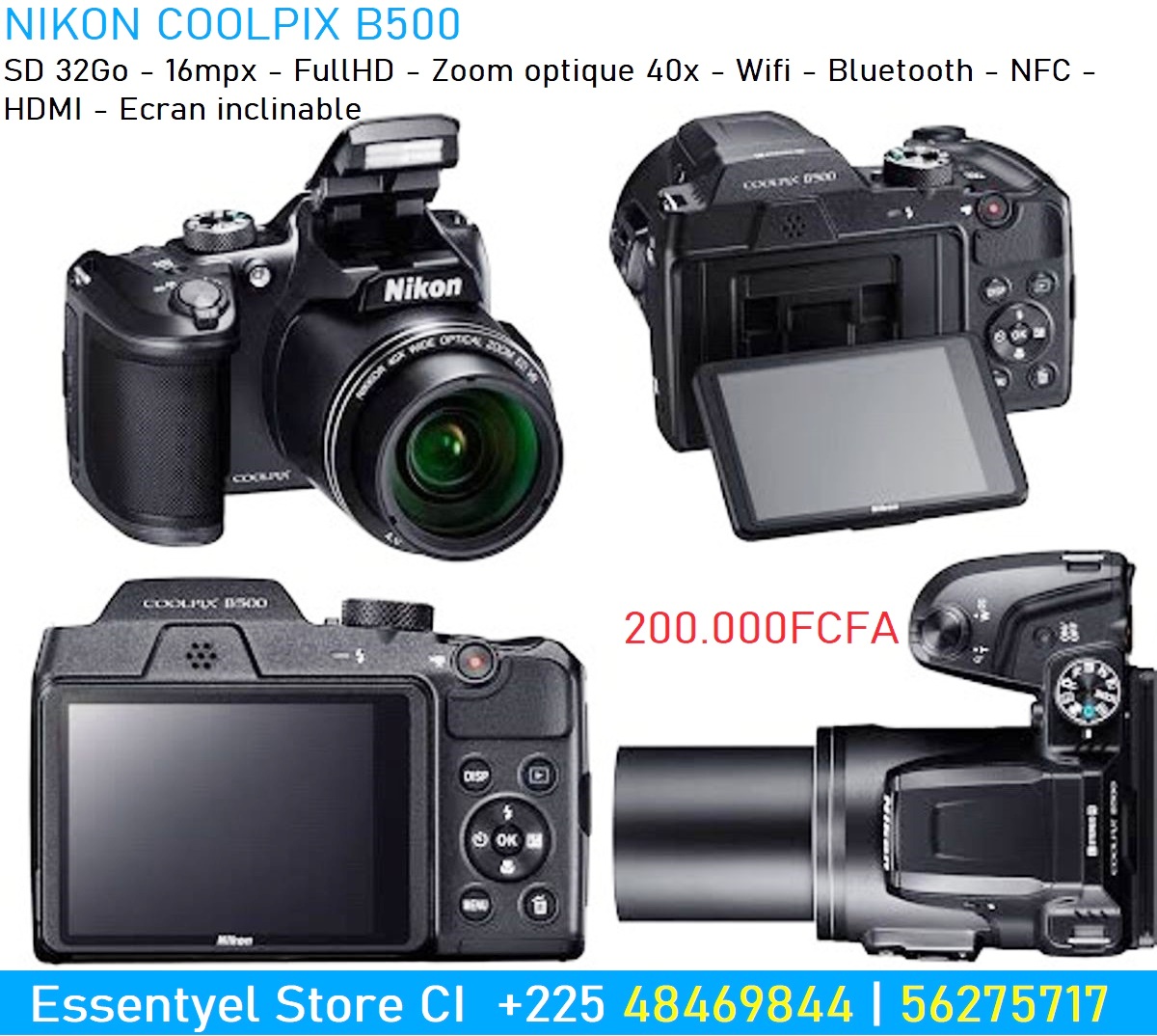 Nikon Coopix B500 — photo 5