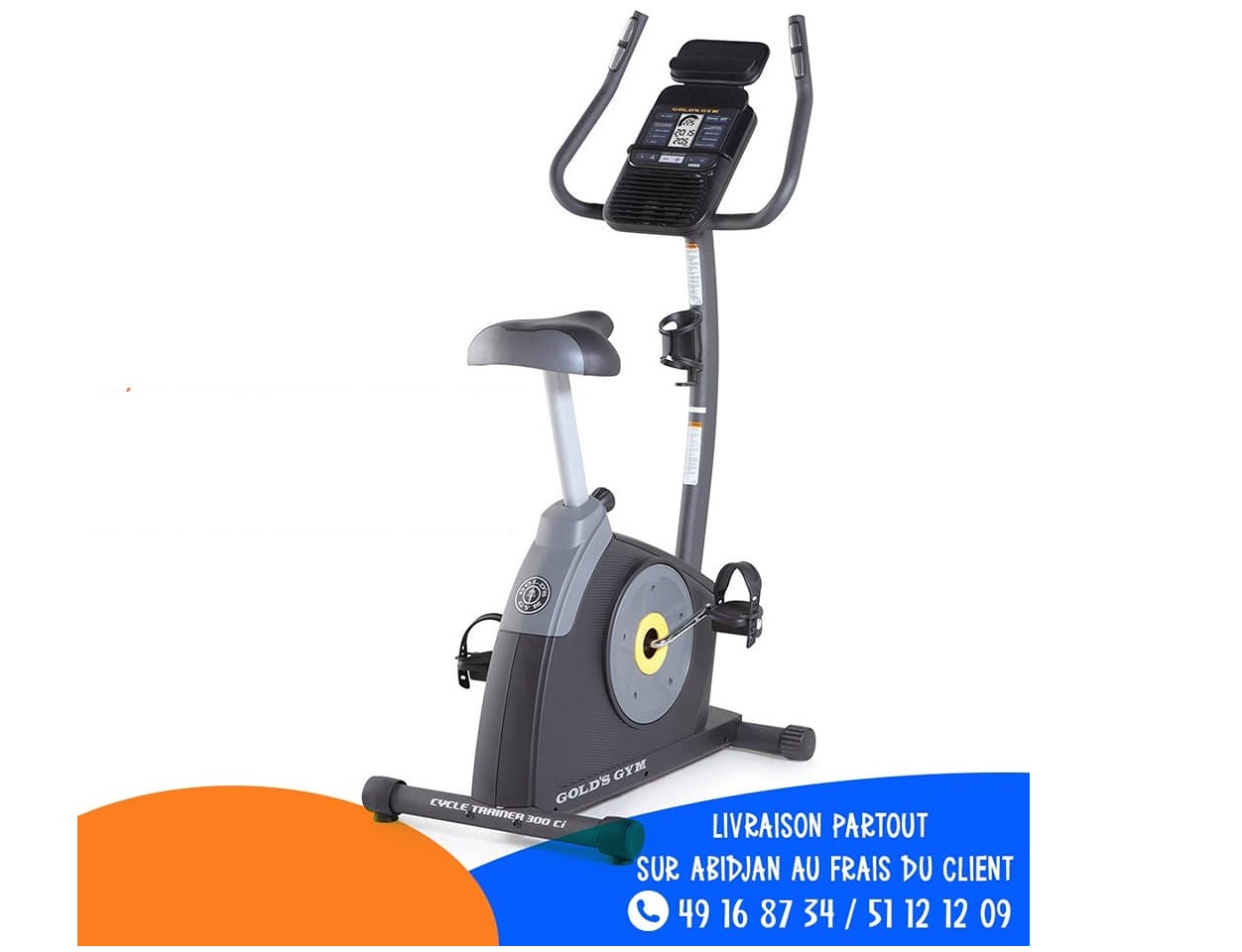 Vélo Elliptique Gold Gym