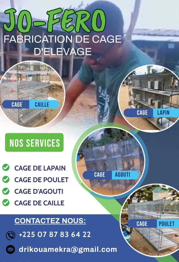 Confection de Cages d’Elevage