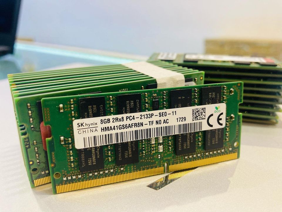 Vente de barrette mémoire RAM 8Go DDR4 PC en Côte d'Ivoire