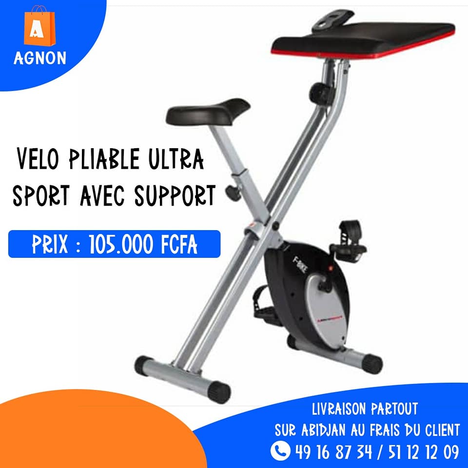 Vélo Pliable Ultra Sport Avec Support — photo 2