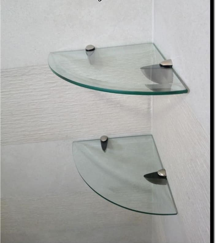 Étagère d’Angle En Verre — photo 2