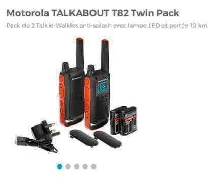 Talkie-Walkie Motorola T82 — photo 2