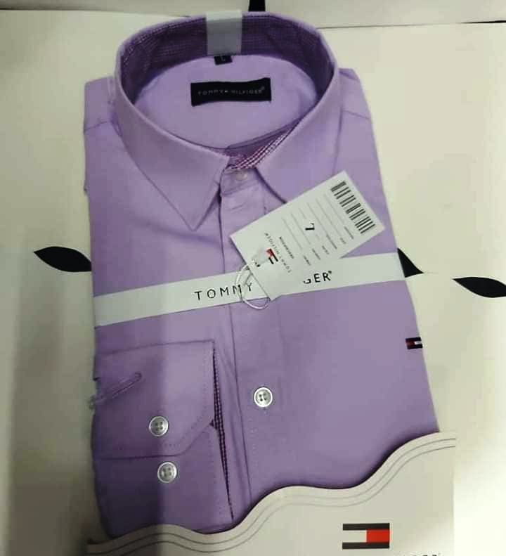 Chemises TOMMY HILFIGER 100% Coton — photo 3
