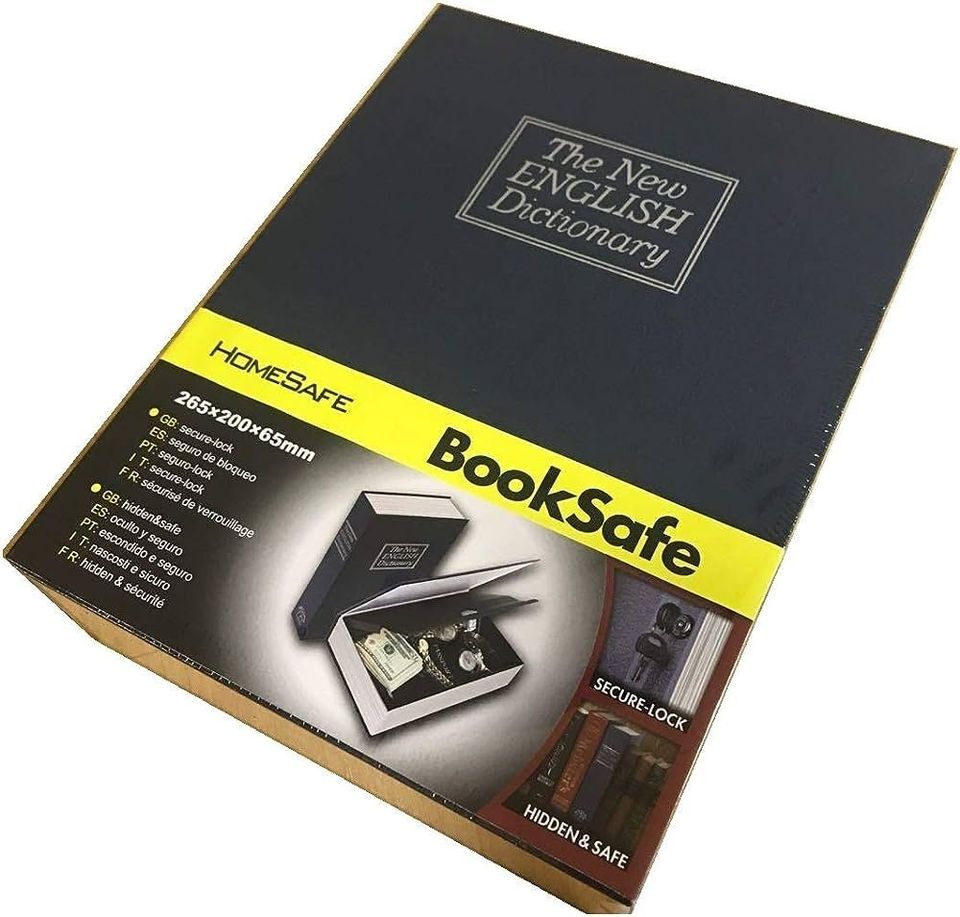 Book Safe - Boîte de Rangement de Sécurité