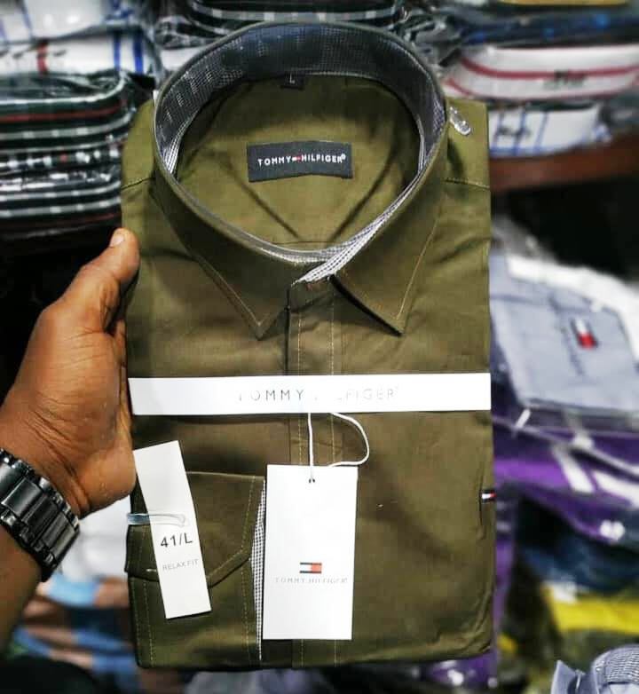 Chemises TOMMY HILFIGER 100% Coton — photo 7