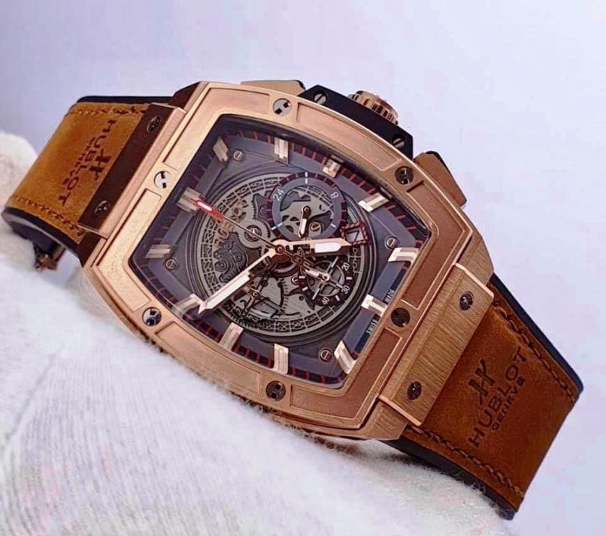 Montre HB Cuir Marron