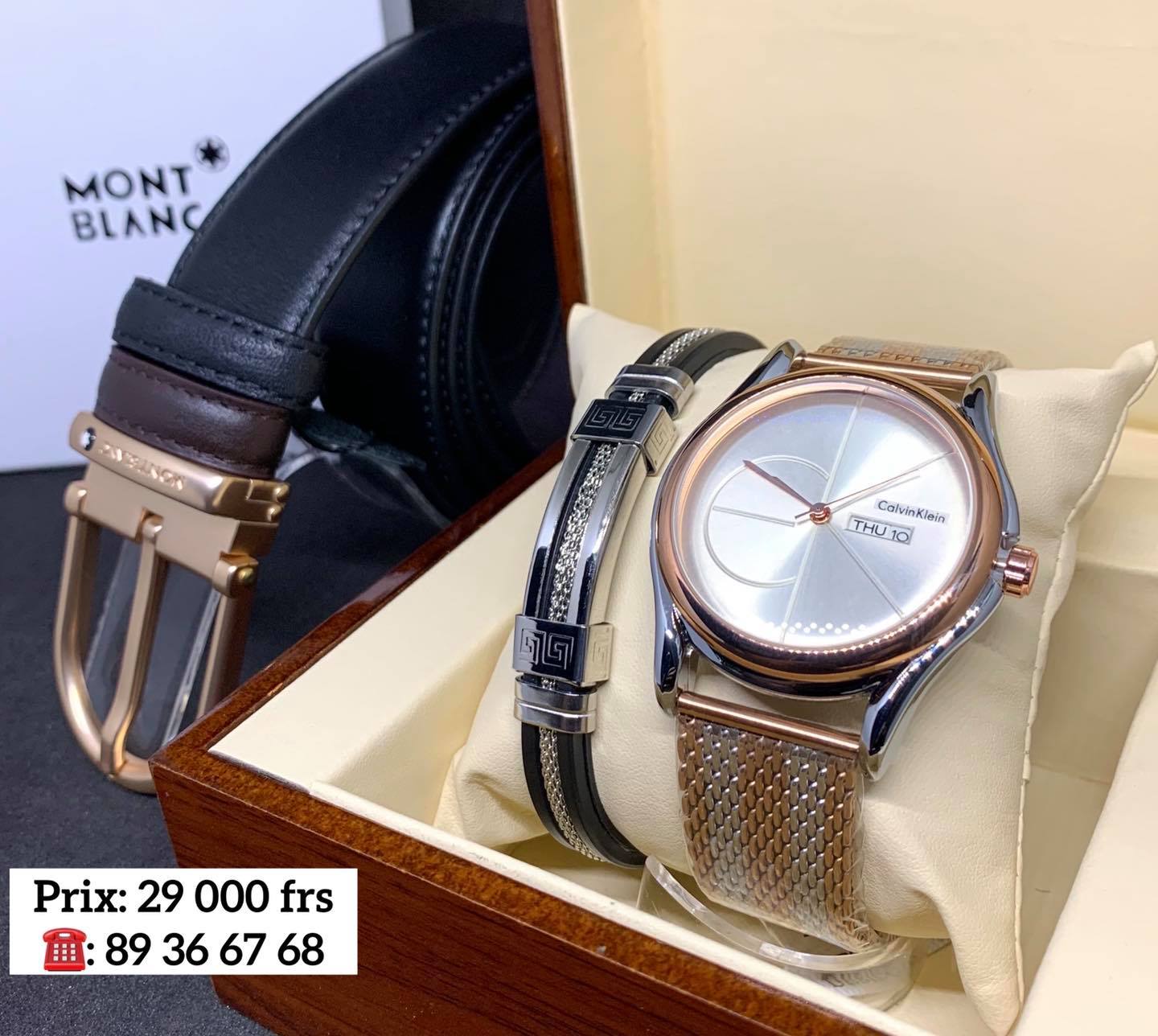 Kits Montre + Bracelet + Ceinture