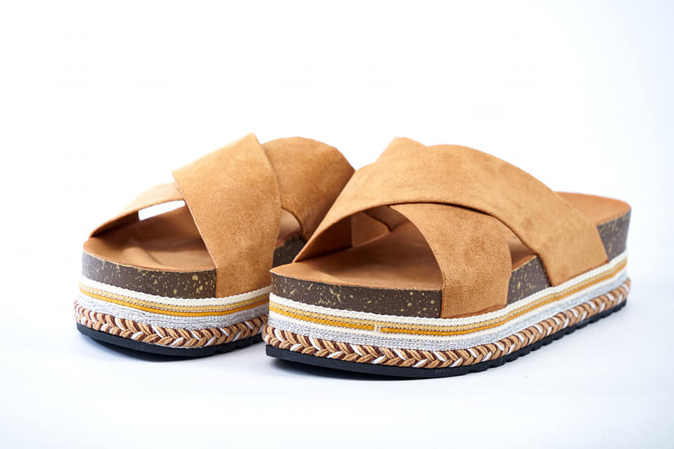 ​​​​​​​Sandales Croisées En Daim — photo 13