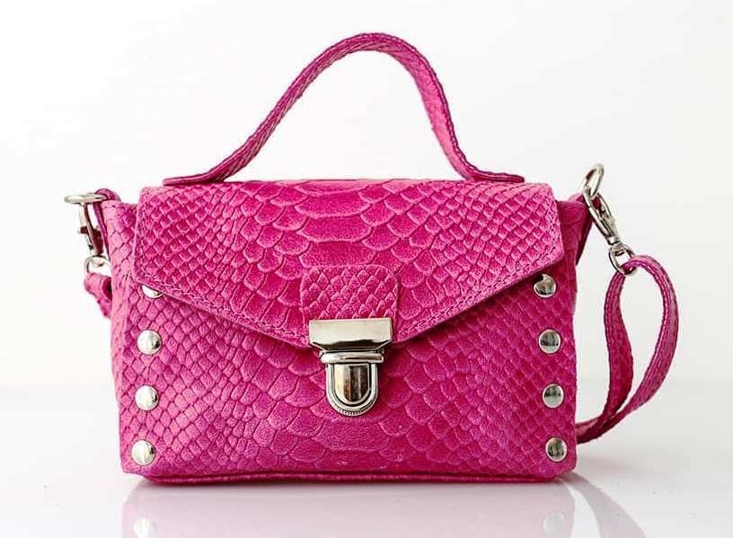Mini Sac Croco Cartable — photo 9