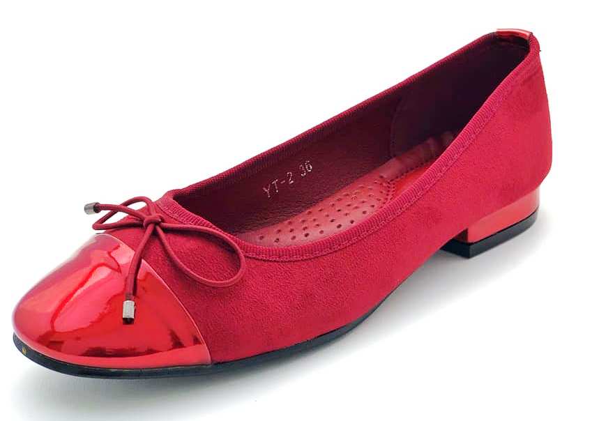 Ballerines Bout Vernis A Talon — photo 3