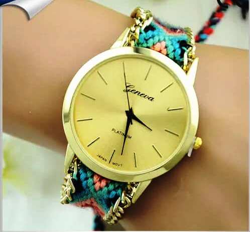 Bracelet-Montre Tressé — photo 5