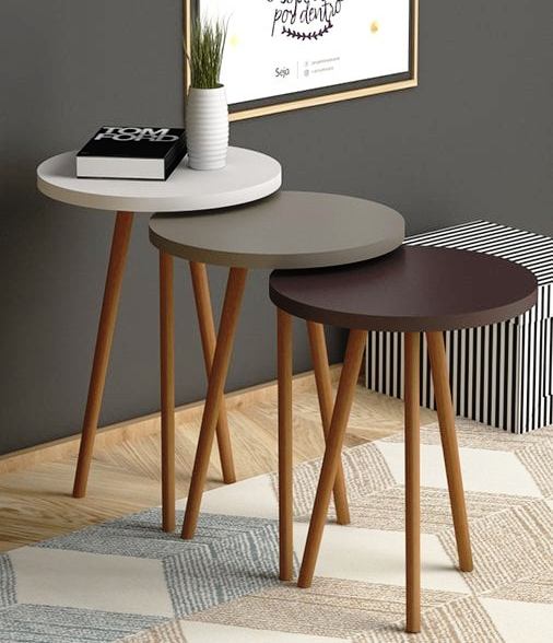 Ensemble de 3 Tables — photo 8