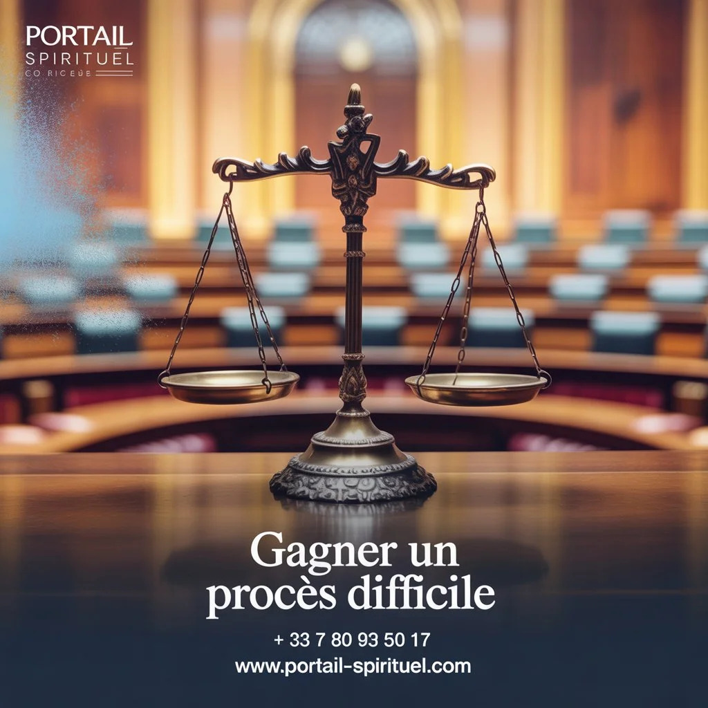 Gagner un Procès Difficile : L’Appui Spirituel du Portail Spirituel Peut Faire la Différence Tél: +33 7 80 93 50 17