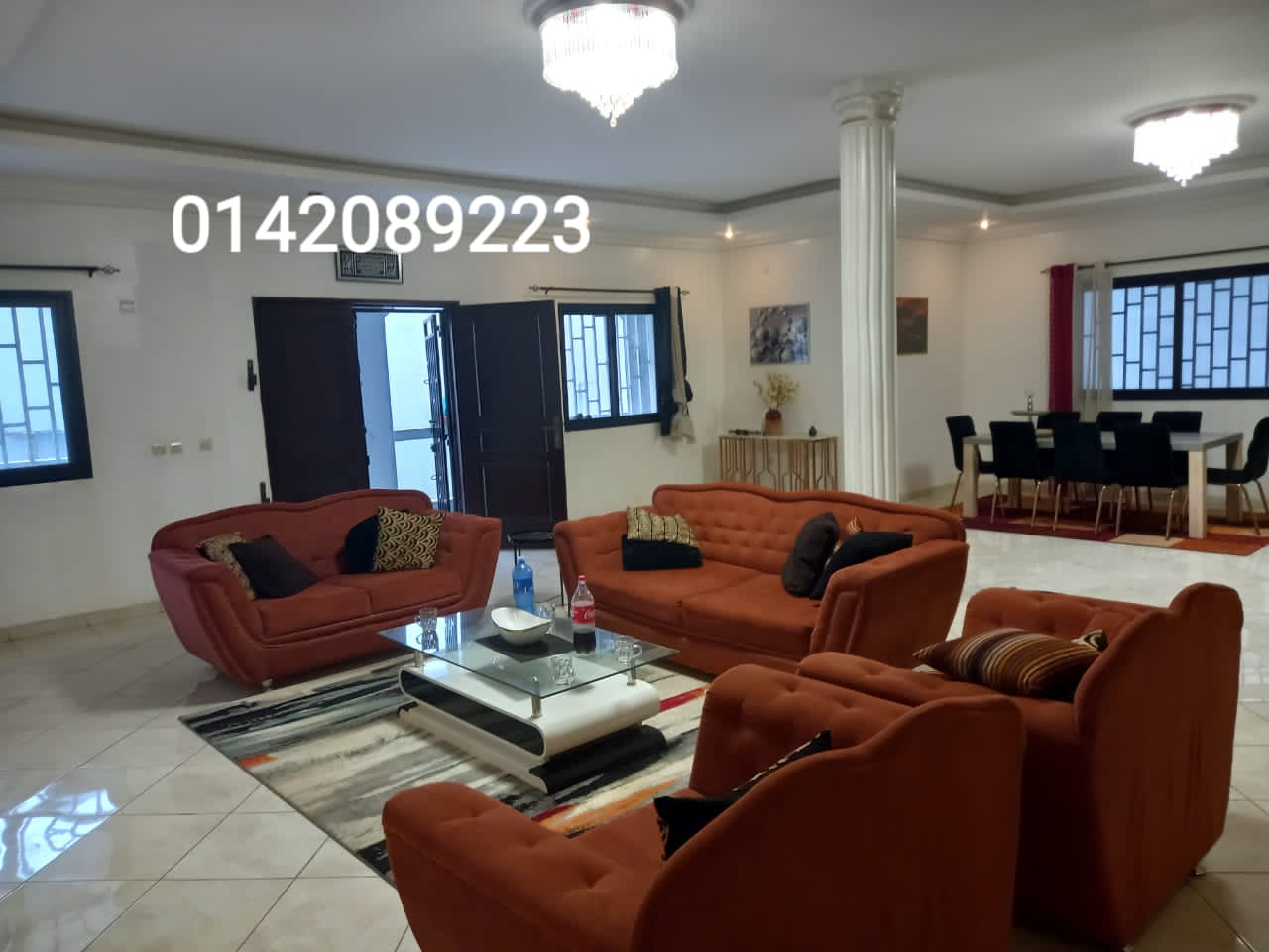 Vente d,une Triplex de 14 pièces de haut standing à Angré Nouveau Chu — photo 2