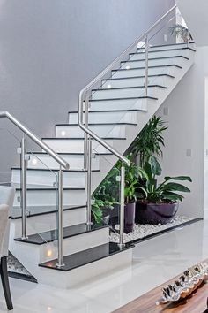 REMPE D'ESCALIER INOX VITREE ABIDJAN — photo 2