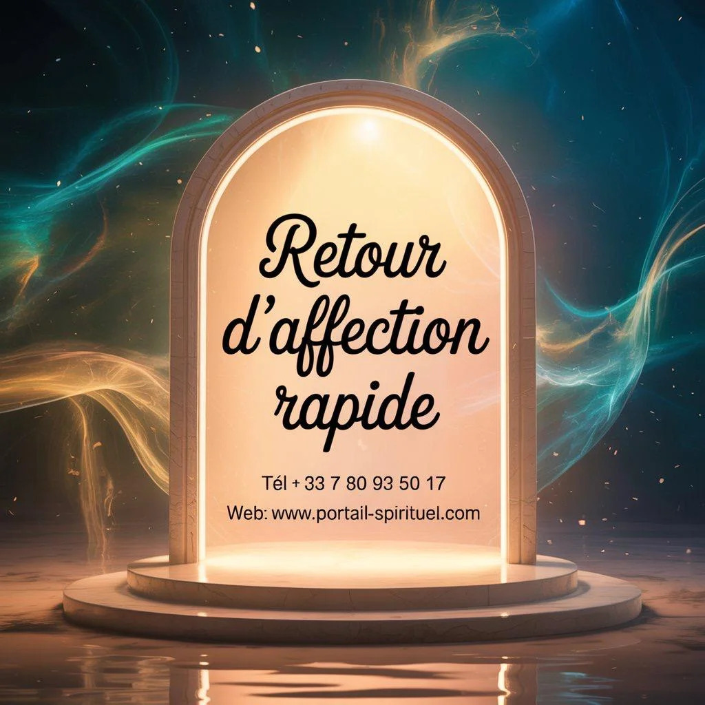 Retour affectif rapide : comment faire revenir l’être aimé par la spiritualité Tél: +33 7 80 93 50 17