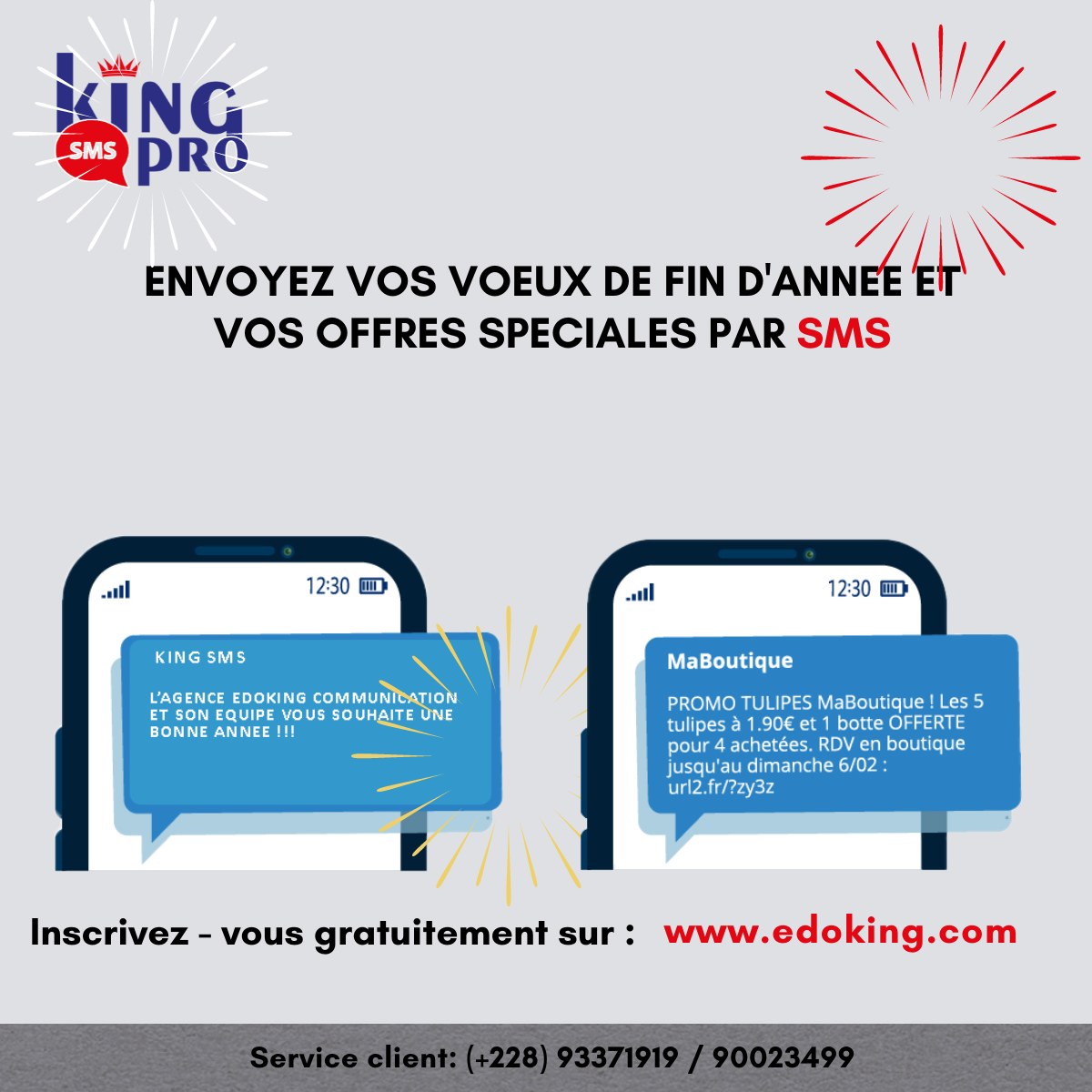 SMS MARKETING : ENVOI DES SMS MARKETING PROFESSIONNELS