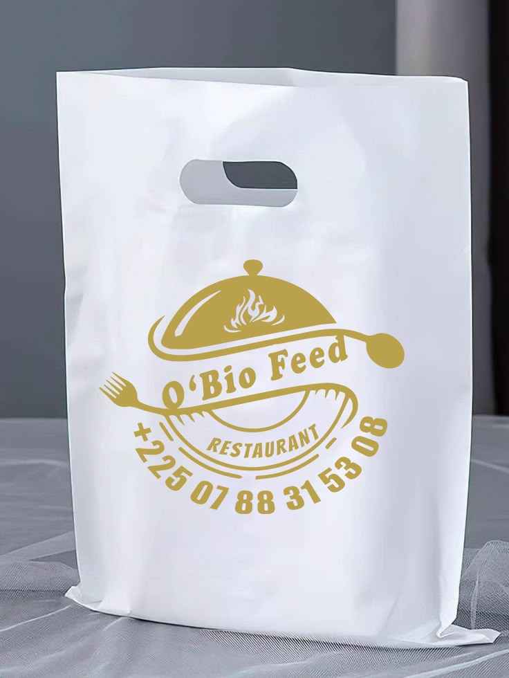 SAC BIODEGRADABLE ET SACHET PLASTIQUE PERSONNALISE — photo 3